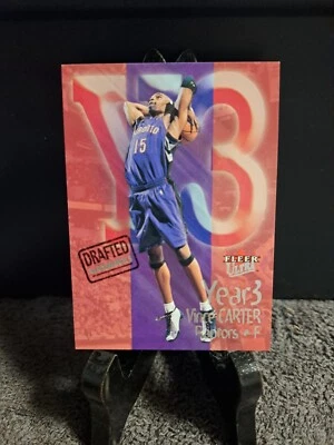 2000-01 Fleer Ultra Year 3 #9YT Vince Carter - Image 1 of 2