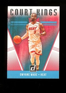 2018 Donruss Court Kings #28 Dwyane Wade Miami Heat QTY