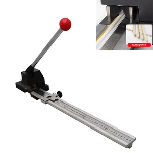 Brand New Manual PVC Creasing Matrix Cutting Machine 0.4"-19.6" Cutting Length - Picture 1 of 24