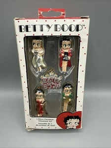 Set d'ornements de Noël Betty Boop 5 pièces 2010 King Features Kurt S. Adler - Photo 1/12
