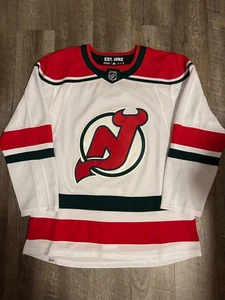 Adidas Retail Authentic Primegreen New Jersey Devils Heritage Jersey Size 50 - Picture 1 of 6