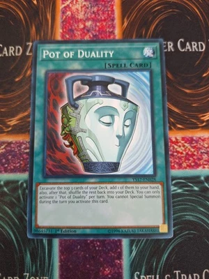Yugioh Pot of Duality YS17-EN028 Common 1st Edition Near Mint - Image 1 of 4
