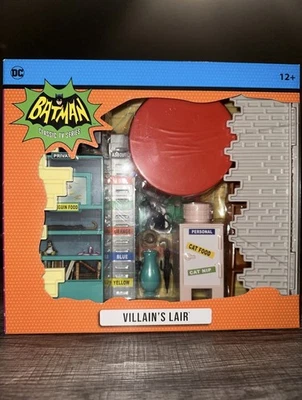 Batman '66 Serie de TV Clásica (Guarida de Villanos) Juego por McFarlane Toys Foto 1 de 2