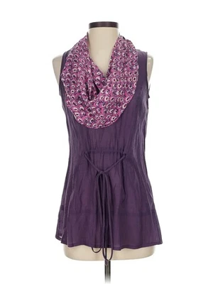 Sine Women Purple Sleeveless Blouse 2 - Image 1 of 4