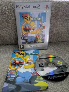 Simpsons Hit & Run PlayStation 2 Game with Manual - Picture 1 of 1