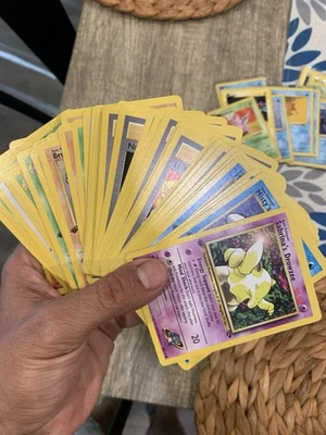 1st Edition - Old Pokemon Cards - 100% Vintage - WOTC ONLY - 10 card Gen 1 & 2 - Image 1 of 4