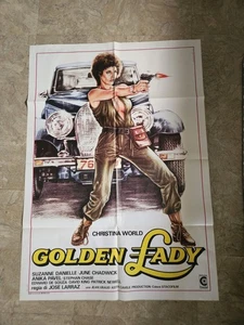 Golden Lady Original One Sheet Foreign Movie Poster Rare - Picture 1 of 5