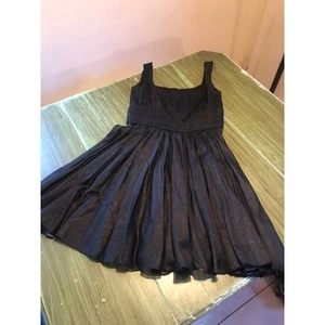 Amelia Toro EUC Women's Fit and Flare Textured Cotton Cocktail Dress - Size 4 - Picture 1 of 11