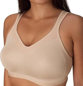 40DDD, NEU Playtex 18 Stunden glättender cooler Komfort BH OHNE BÜGEL 4159, beige - Bild 1 von 6