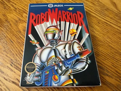 circle seal RoboWarrior complete in box nintendo nes factory nr-MINT - Image 1 of 4