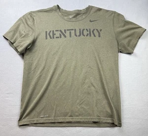 Nike Dri-Fit Kentucky Wildcats Tshirt Green Salute To Service Short Sleeve - Picture 1 of 8