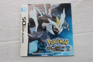 Pokemon Black Version 2 Instruction Manual Booklet ONLY!! (DS) US VERSION - Picture 1 of 3