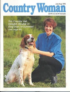 July/August 1996 Country Woman Teresa Wills Veterinarian Owensboro Kentucky KY - Picture 1 of 1