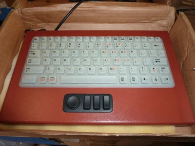 TEXAS INDUSTRIAL PERIPHERALS iKEY MODEL DBL-830-PS/2 RUGGED KEYBOARD - Image 1 of 4