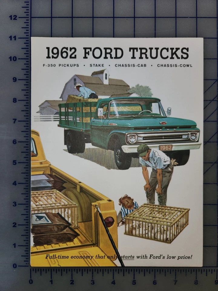 1962 Ford F350 Pickup Truck Brochure Original - Изображение 1 из 1