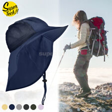 1x Neck Flap Cap Unisex Outdoor Sport Fishing Hat Sun Protection Wide Brim Cover