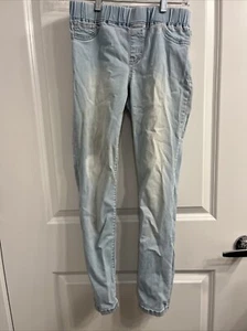 Cat And Jack Jeans Size 14 Girl's Pull-On Stretching Waist Jeans Jeggings - Picture 1 of 11