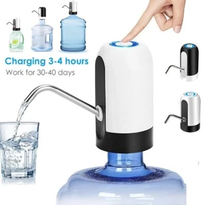 Water Bottle Switch Pump Electric Automatic Universal Dispenser 5 Gallon USB - Picture 1 of 12