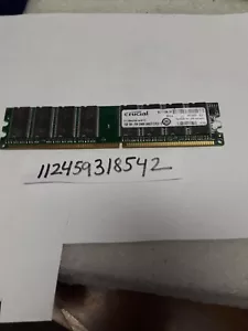 1GB DDR1 PC DDR1400 PC3200 400 400MHZ 184PIN 184 DIMM UNBUFFERED NON-ECC 64X8 - Picture 1 of 1