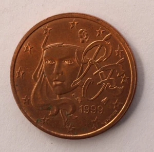 1999 France 2 Euro Cent KM#: 1283 - Picture 1 of 2