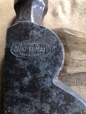 vintage antique Craftsman chrome vanadium Carpenters Half Hatchet