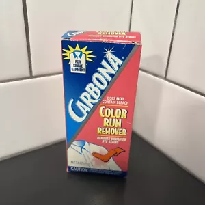 Carbona Color Run Color Remover 2.6 Ounces Sealed For One Garment - Picture 1 of 6