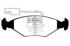 EBC Ultimax Front Brake Pads for Innocenti Elba 1.7 D (91 > 97)