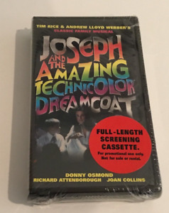 NEW Joseph and the Amazing Technicolor Dreamcoat - VHS TAPE-Donny Osmond SEALED