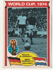 Topps Football Card 1978 Orange Back 1974 World Cup West Germany V Holland