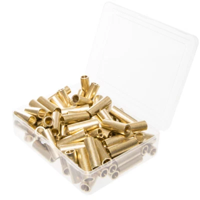 Brass Macramé Crafting Tubes - Shiny Brass Color - Multiple Pack Sizes - Изображение 1 из 3