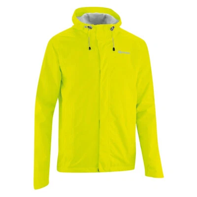 Gonso Herren Fahrradjacke Regenjacke Save light safety yellow bis 6XL