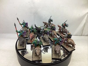 Warhammer Fantasy GOBLIN WOLF RIDERS x10 built & painted metal OOP CM12922 - Picture 1 of 4