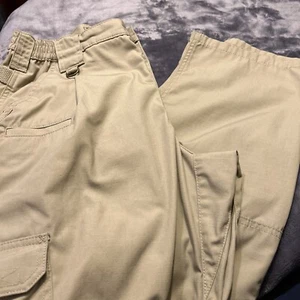 511 Tactical Cargo Pants Men Chaki, Camel, Pockets Military Size 34x31, Pre-Own - Picture 1 of 6