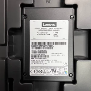 Samsung PM1643a 15.36TB Lenovo SAS SSD 12Gb/s MZILT15THALA-000V3 SSS7A43167 - Picture 1 of 1