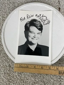 Foto de retrato vintage firmada por Sheila James autografiada de 5"x7,75" - Imagen 1 de 4