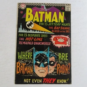 Batman 184 (1966) Where are Batman and Robin DC Comics CD - Picture 1 of 10