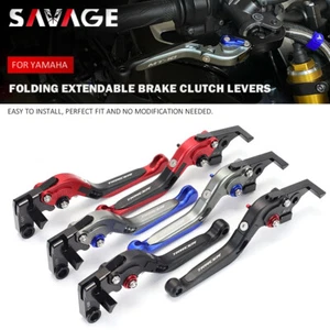 Folding Extendable Brake Clutch Levers For YAMAHA Tracer 900 GT 9 GT+ 2023 2024 - Imagen 1 de 22