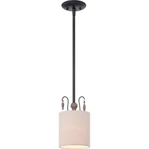 Quoizel Lena 6" Mini Pendant Mystic Black Finish LNA1506K - Picture 1 of 5