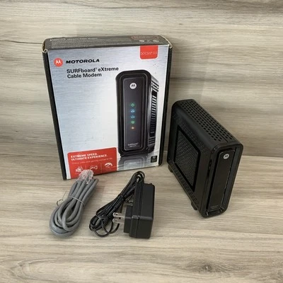 Motorola SURFboard eXtreme Cable Modem DOCSIS 3.0 (SB6121) - Image 1 of 4