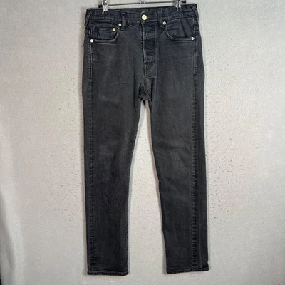 Pantalones de mezclilla Paul Smith negros ajustados talla 30 mezcla de algodón orgánico Foto 1 de 4