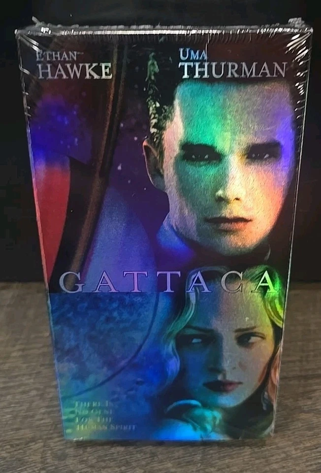 Gattaca VHS BRAND NEW SEALED Ethan Hawke Uma Thurman Vintage Watermarks RARE! - Image 1 of 4