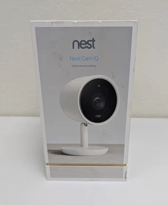 Nest Cam IQ - Indoor Security Smart HD 1080P Camera - NC3100-US (White) - Image 1 of 4