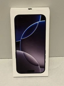 Original Apple iPhone 16 Pro Max / Black Titanium / Empty Box Only / 256 GB - Photo 1 sur 6