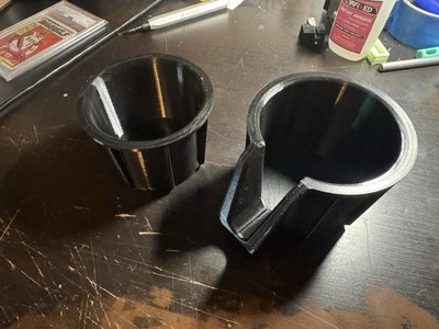 Juego de inserciones portavasos NEGRO para 5ª generación 4Runner (2014-2024) DERECHA E IZQUIERDA Toyota Foto 1 de 4