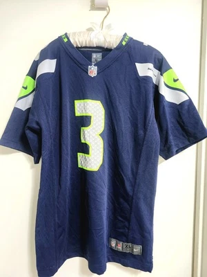 Seattle Seahawks Russell Wilson Jersey Nike Size 18/20  (XL) Authentic NFL.. - Image 1 of 4