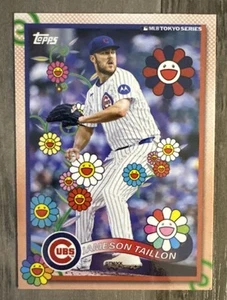 2025 MLB Topps Takashi Murakami  World Tour Tokyo Series Cubs Jameson Taillon 10 - Picture 1 of 2