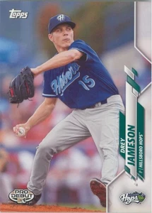 Drey Jameson 2020 Topps Pro Debut #PD-173 Hillsboro Hops Arizona Diamondbacks - Bild 1 von 2
