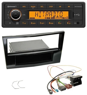 Continental MP3 Bluetooth AUX USB Autoradio für Opel Astra H Corsa D Zafira B ab - Bild 1 von 4