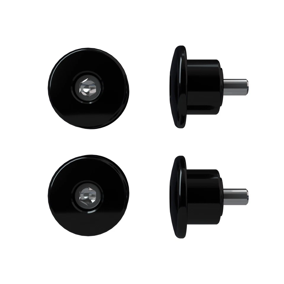 Indian Motorcycle Quick Release Windshield Mounting Spools, Cruiser Black - Image 1 of 1