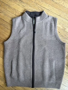 LL Bean Waterfowl 100% Lana Merino Corderos Cremallera Completa Suéter Chaleco Chaqueta Para Hombre’s XL - Imagen 1 de 11